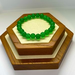 Emerald Green Jade Bracelet